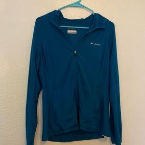 Columbia teal jacket